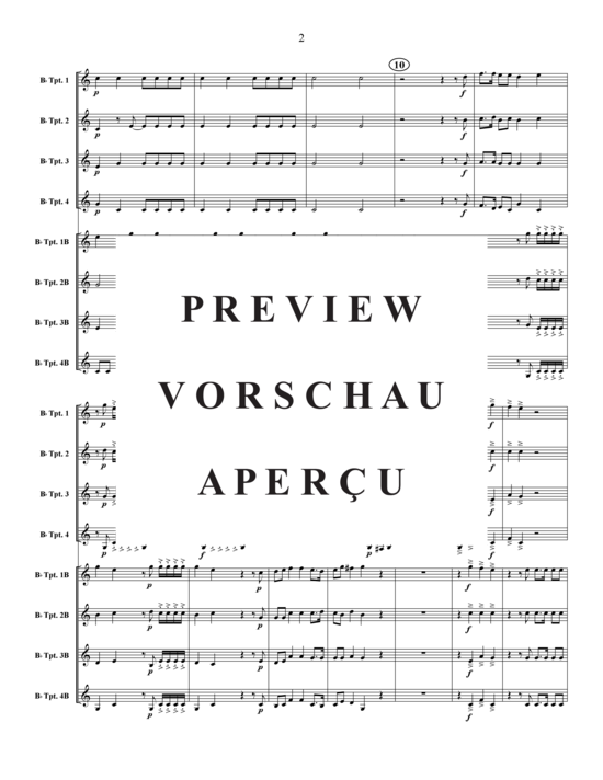 Product gallery: Page 3 of 13 Concerto primo La Battaglia , , (Trumpet Ensemble)