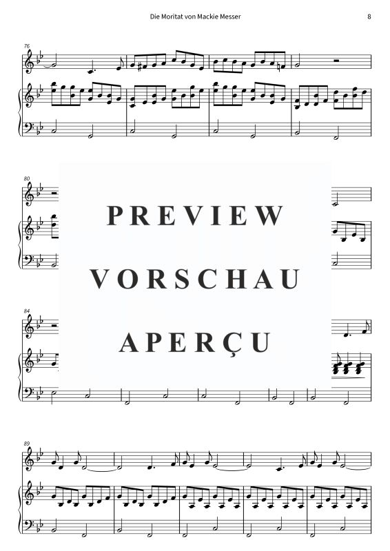 gallery: Die Moritat von Mackie Messer, , (Querflöte und Klavier)