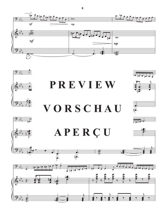 Product gallery: Page 10 of 21 Four Psalms , , (tuba + piano)