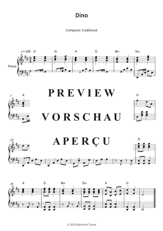Produktgalerie: Seite 4 von 4 Dino , , Klavier Solo