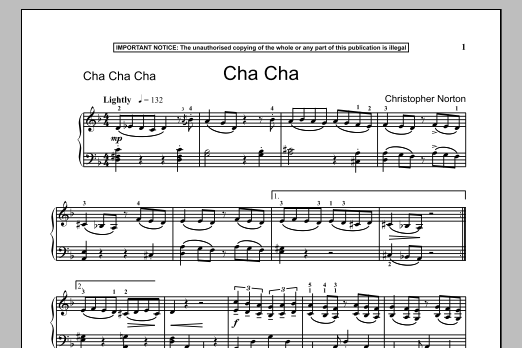 Product gallery: Page 1 of 1 Cha Cha, Christopher Norton