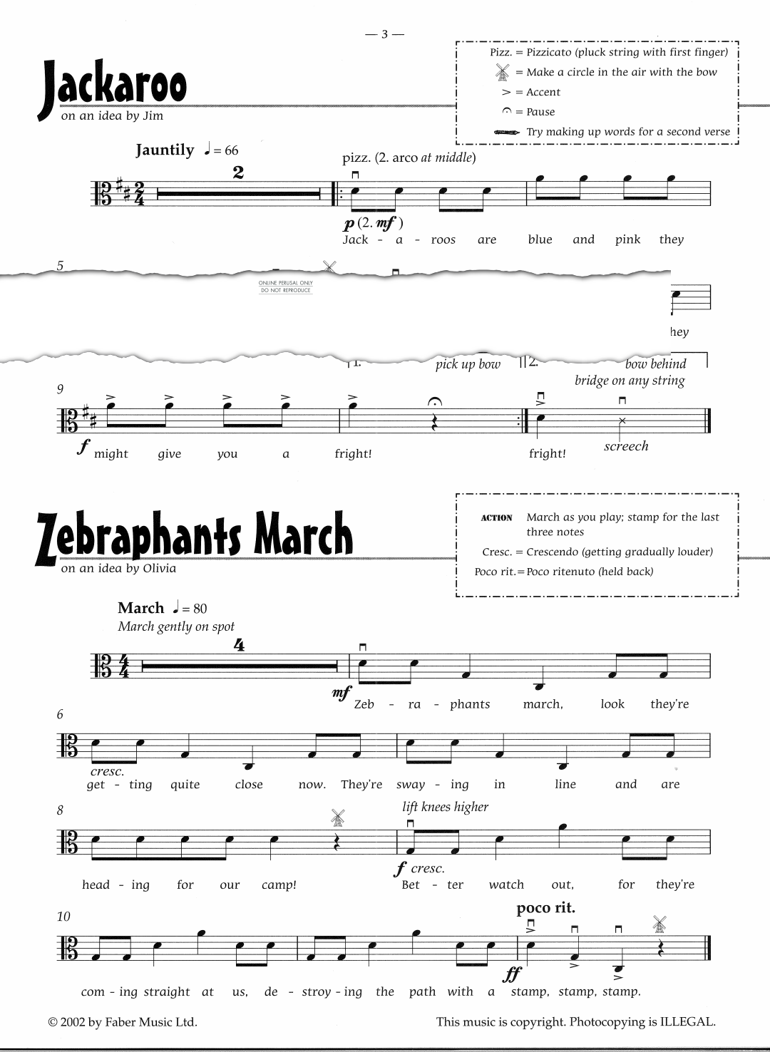 Product gallery: Page 1 of 1 Zebraphants March, Pam Wedgwood