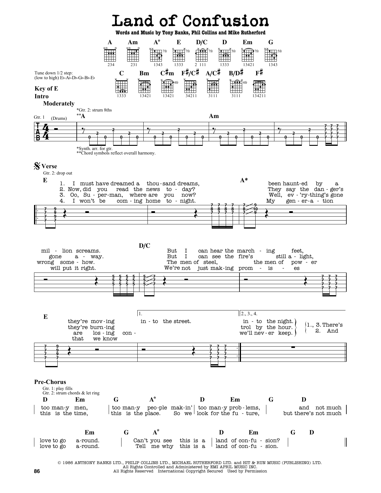 Produktbild zu: Land Of Confusion