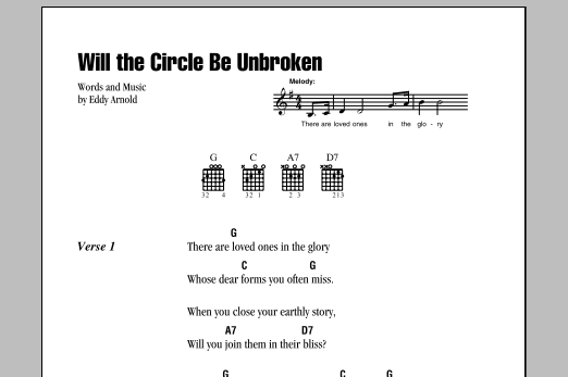 Produktbild zu: Will The Circle Be Unbroken