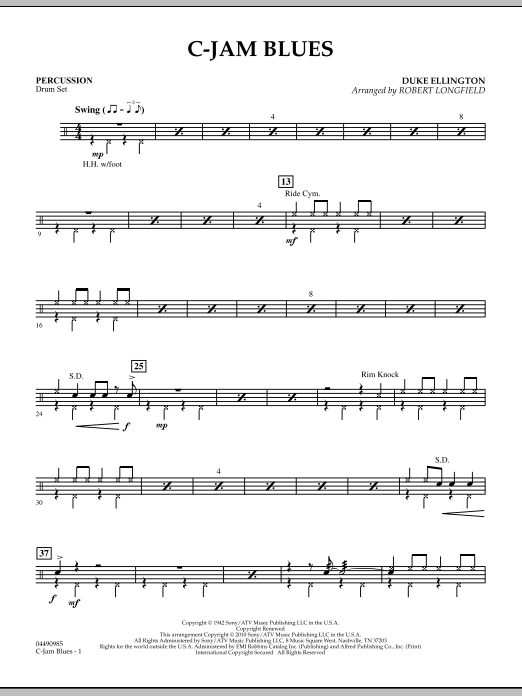 Produktgalerie: Seite 1 von 1 C-Jam Blues - Percussion,