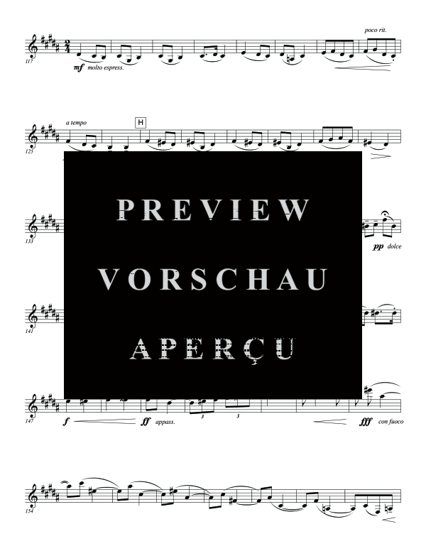 Product gallery: Page 9 of 11 Sonata No. 1, , (clarinet in Bb and piano)
