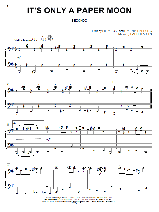 Produktbild zu: It's Only A Paper Moon