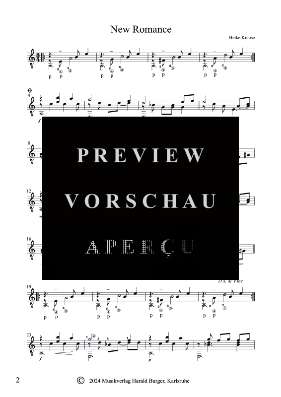 Produktgalerie: Seite 5 von 11 Romantik trifft Fingerstyle, , Gitarre Solo