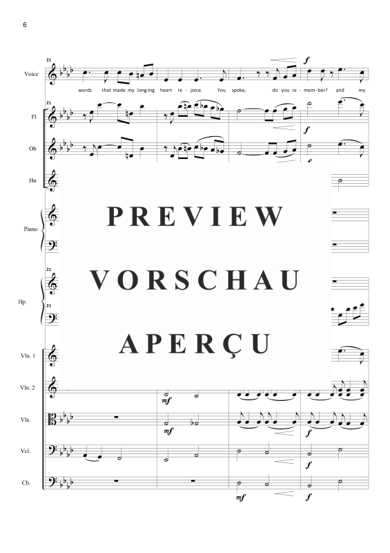 Produktgalerie: Seite 9 von 11 I hear you calling me, , Tenor Solo und Orchester
