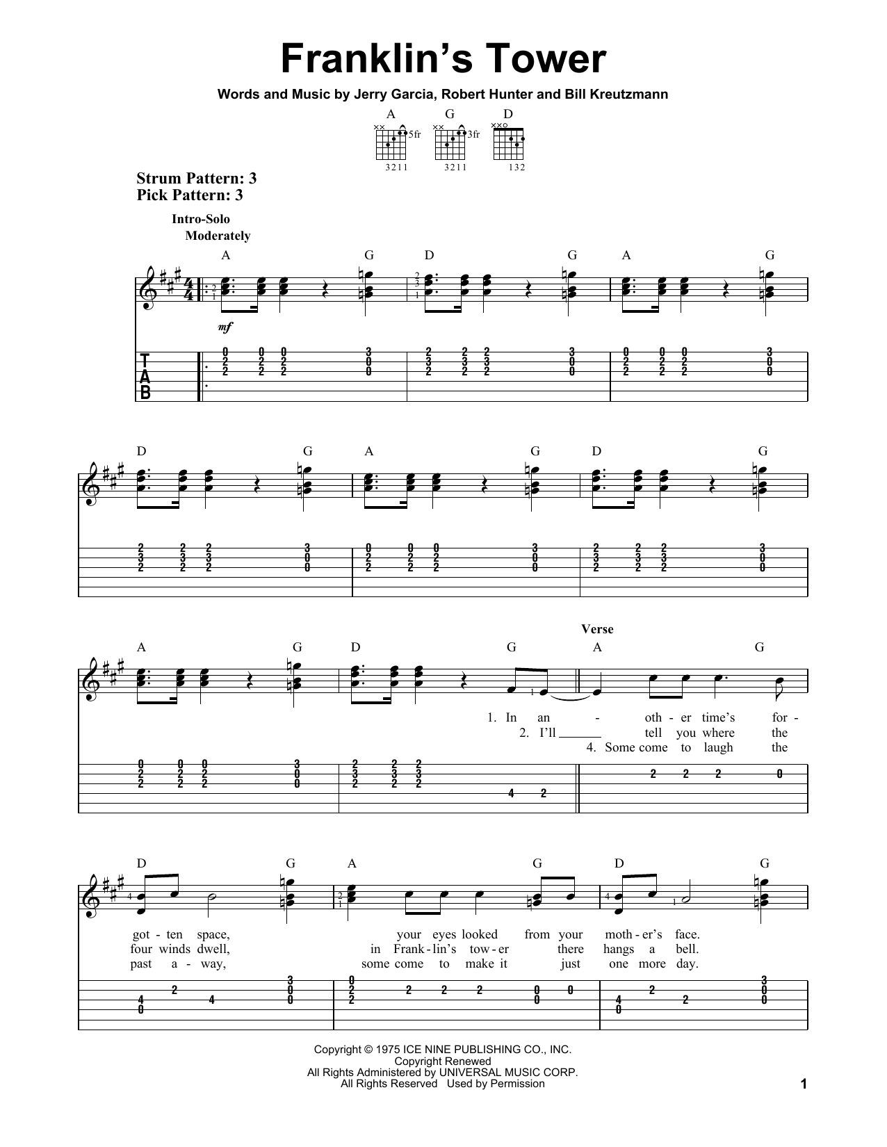 Produktbild zu: Franklin's Tower