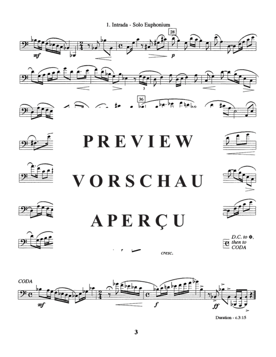 gallery: Sonata for Solo Euphonium , , (Euphonium/Fagott Solo)