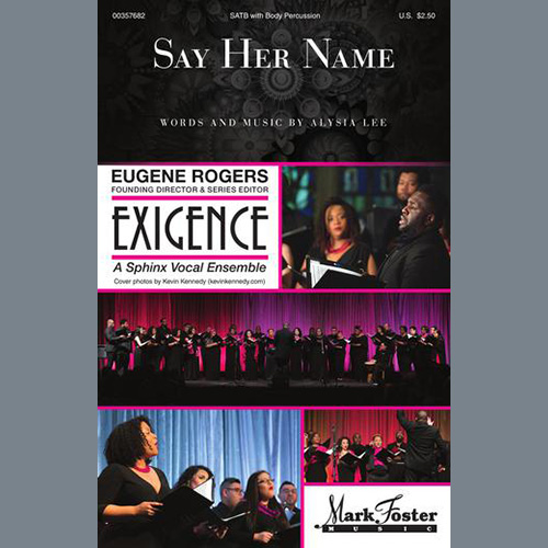 cover: Say Her Name, Alysia Lee