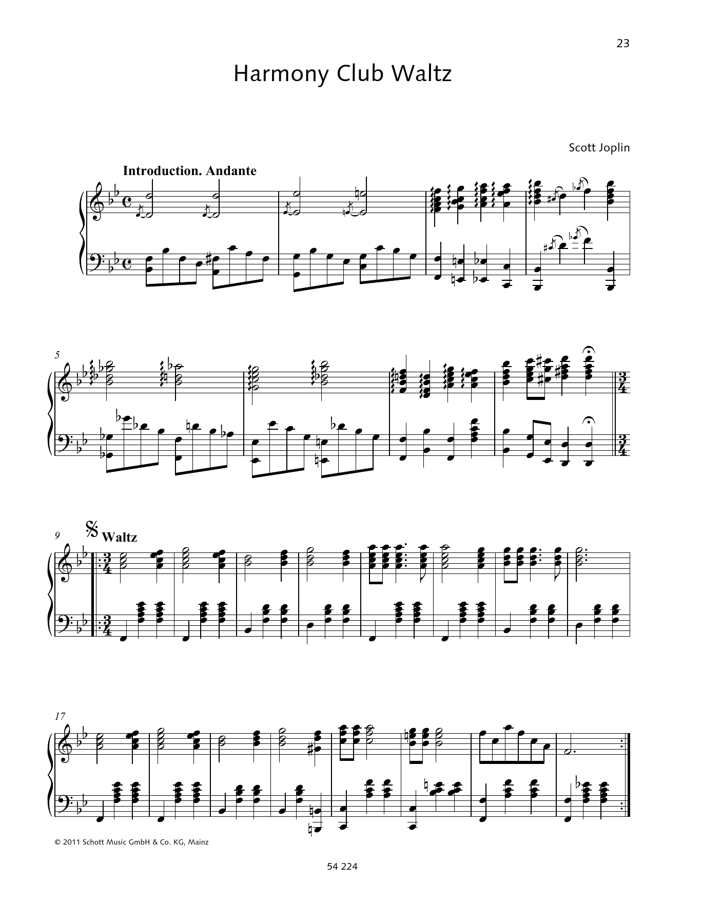 Product gallery: Page 1 of 1 Harmony Club Waltz, Wolfgang Birtel