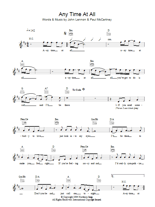 Produktbild zu: Any Time At All