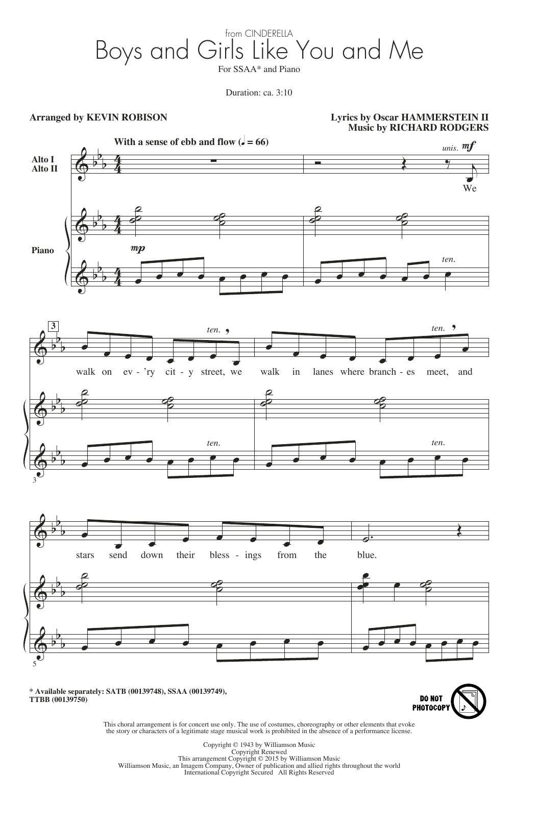 Produktgalerie: Seite 1 von 1 Boys And Girls Like You And Me, Kevin Robison, Chor