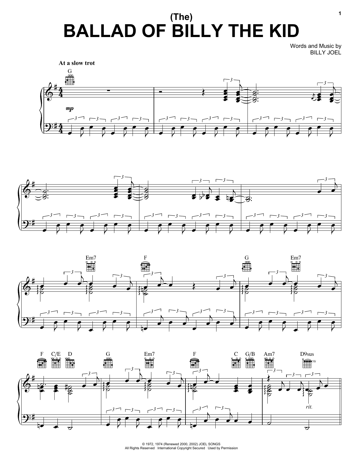 Product picture to: (The) Ballad Of Billy The Kid