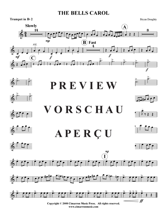 Produktgalerie: Seite 9 von 10 The Bells Carol , , (Blechbläserquintett)