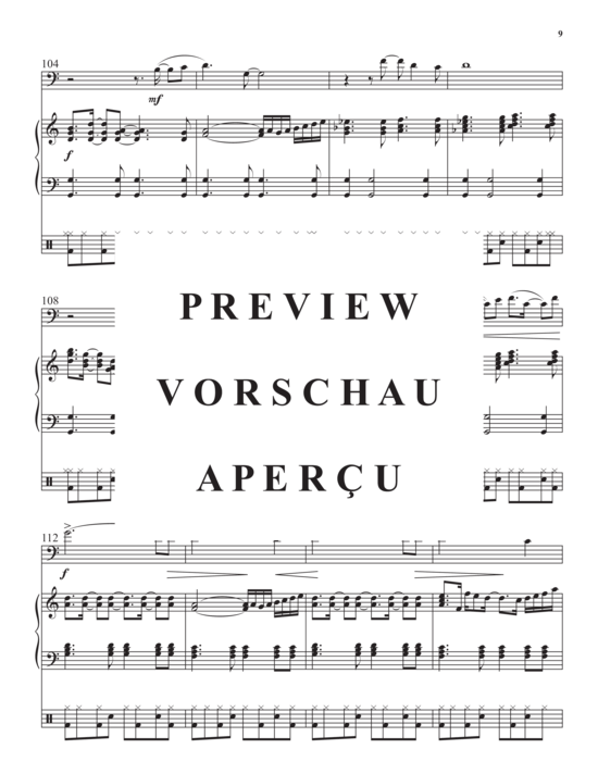 Product gallery: Page 11 of 18 The Way Home , , (Posaune, Percussion +E- Klavier)