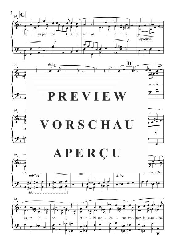 Product gallery: Page 3 of 5 Requiem - I. Introït et Kyrie, Inagawa, Akiko, Solo Piano