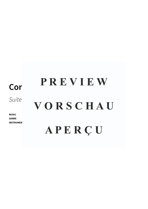 Produktgalerie: Seite 3 von 6 Corrant - Suite No. 4 in D Minor HWV 437, , Klavier Solo