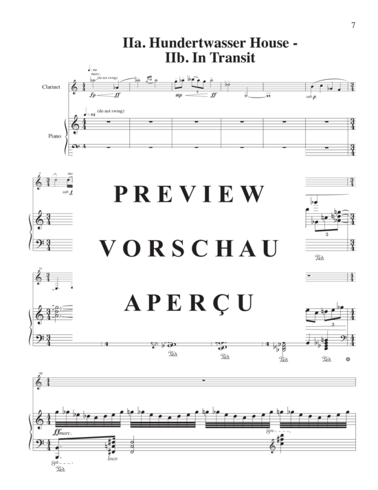 Product gallery: Page 10 of 21 Postcards from Vienna , , (clarinet and piano)