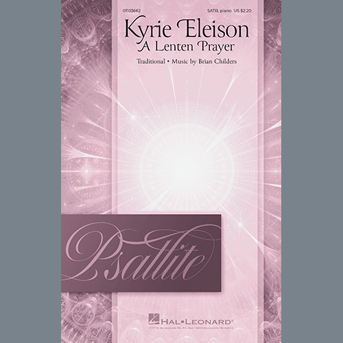 cover: Kyrie Eleison (A Lenten Prayer), Brian Childers, Chor