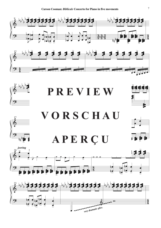 Product gallery: Page 8 of 18 Biblicals: Concerto for Solo Piano , , Piano Solo