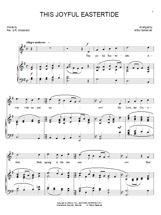 Produktbild zu: This Joyful Eastertide