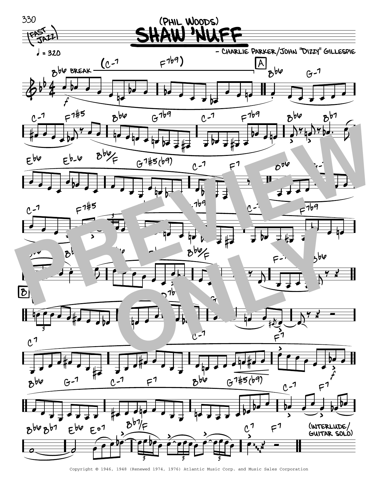 Produktbild zu: Shaw 'Nuff (solo only)