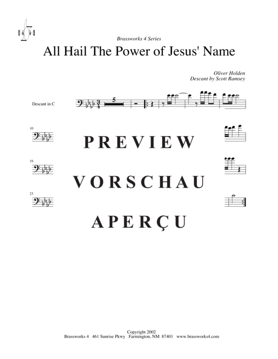 Produktgalerie: Seite 5 von 9 All Hail the Power, , (2xTrompete in B, Horn in F, Posaune)