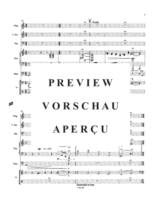 Produktgalerie: Seite 9 von 21 Lights of Loveland , , (Flügelhorn, Tenorsax, Tuba + Band)