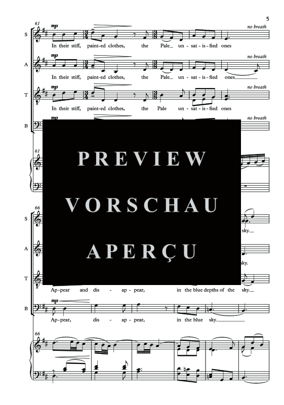 Produktgalerie: Seite 8 von 11 The Adoration of the Magi, , Gemischter Chor und Klavier