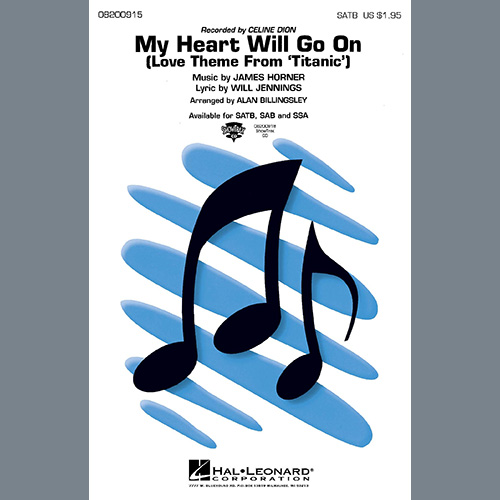 cover: My Heart Will Go On (Love Theme From 'Titanic') (arr. Alan Billingsley), Celine Dion, Chor