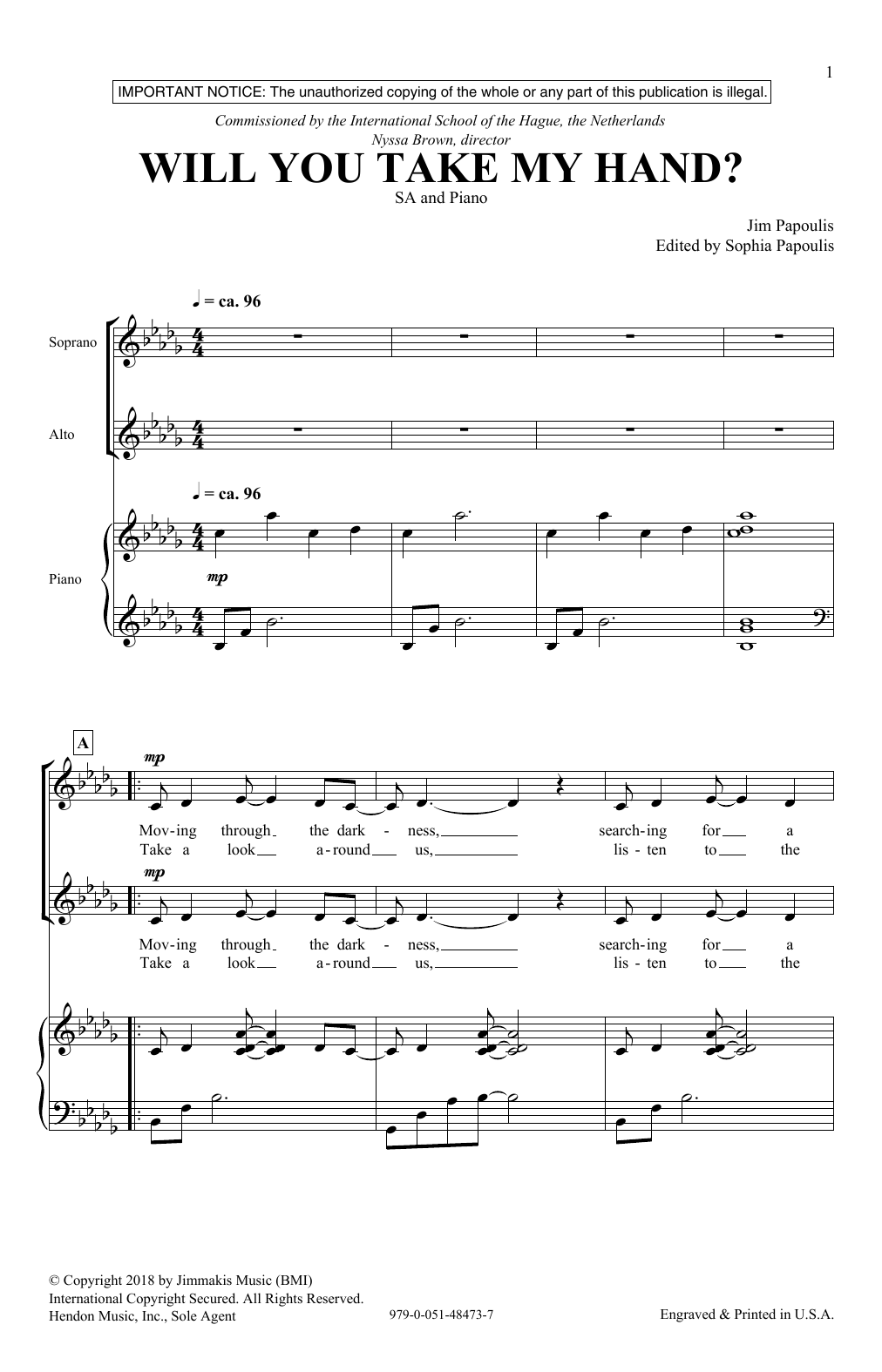 Produktbild zu: Will You Take My Hand
