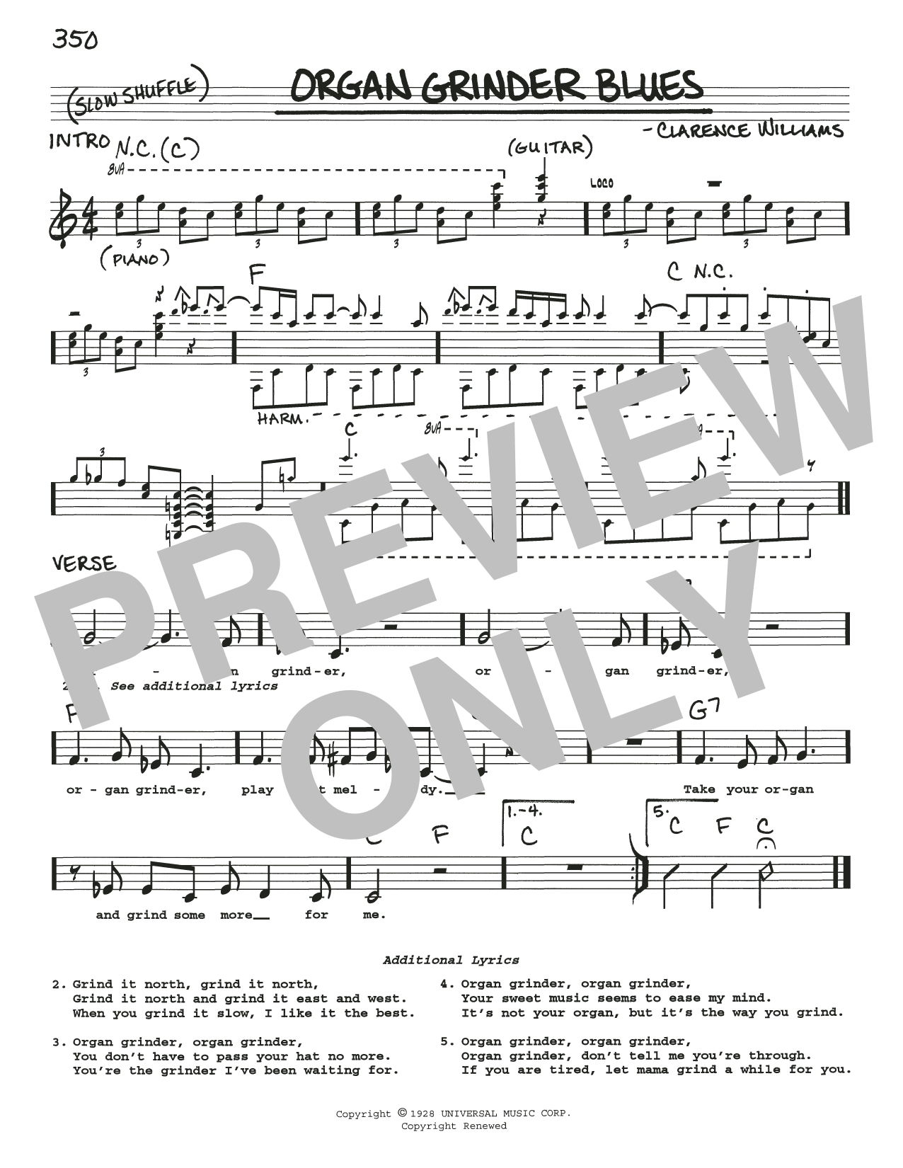 Produktbild zu: Organ Grinder Blues