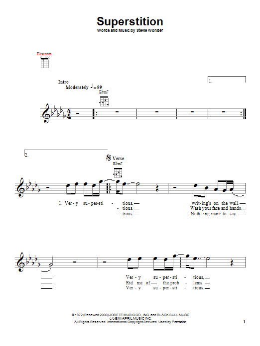 Product gallery: Page 1 of 1 Superstition, Stevie Wonder
