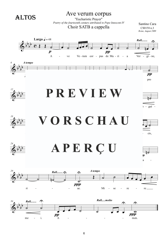 Produktgalerie: Seite 7 von 9 Ave verum corpus, , Gemischter Chor