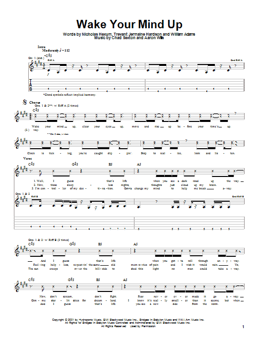 Produktgalerie: Seite 1 von 1 Wake Your Mind Up, 311, Gitarre