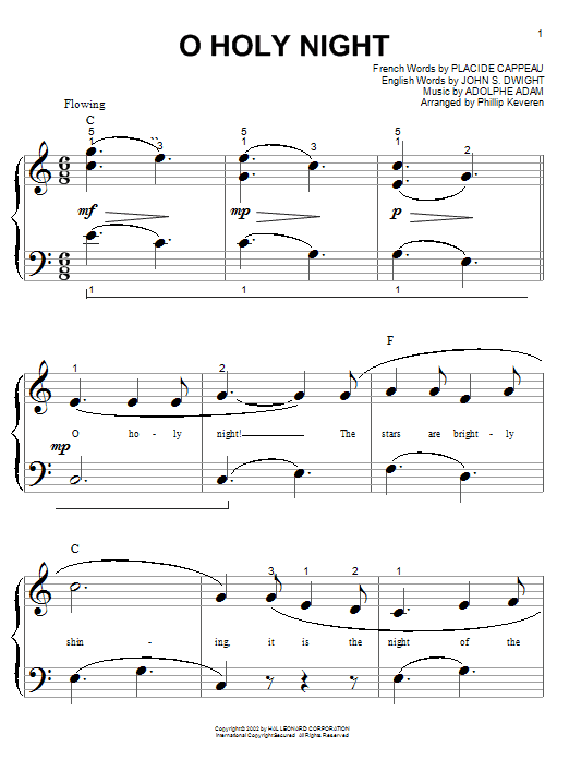 Produktbild zu: O Holy Night (arr. Phillip Keveren)