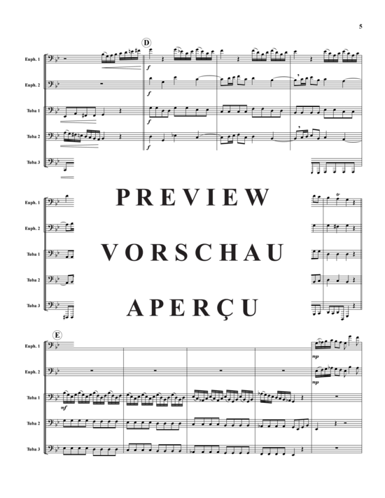 Product gallery: Page 6 of 21 Arrival of the Queen of Sheba , , (Tuba-Ensemble, EETTT)