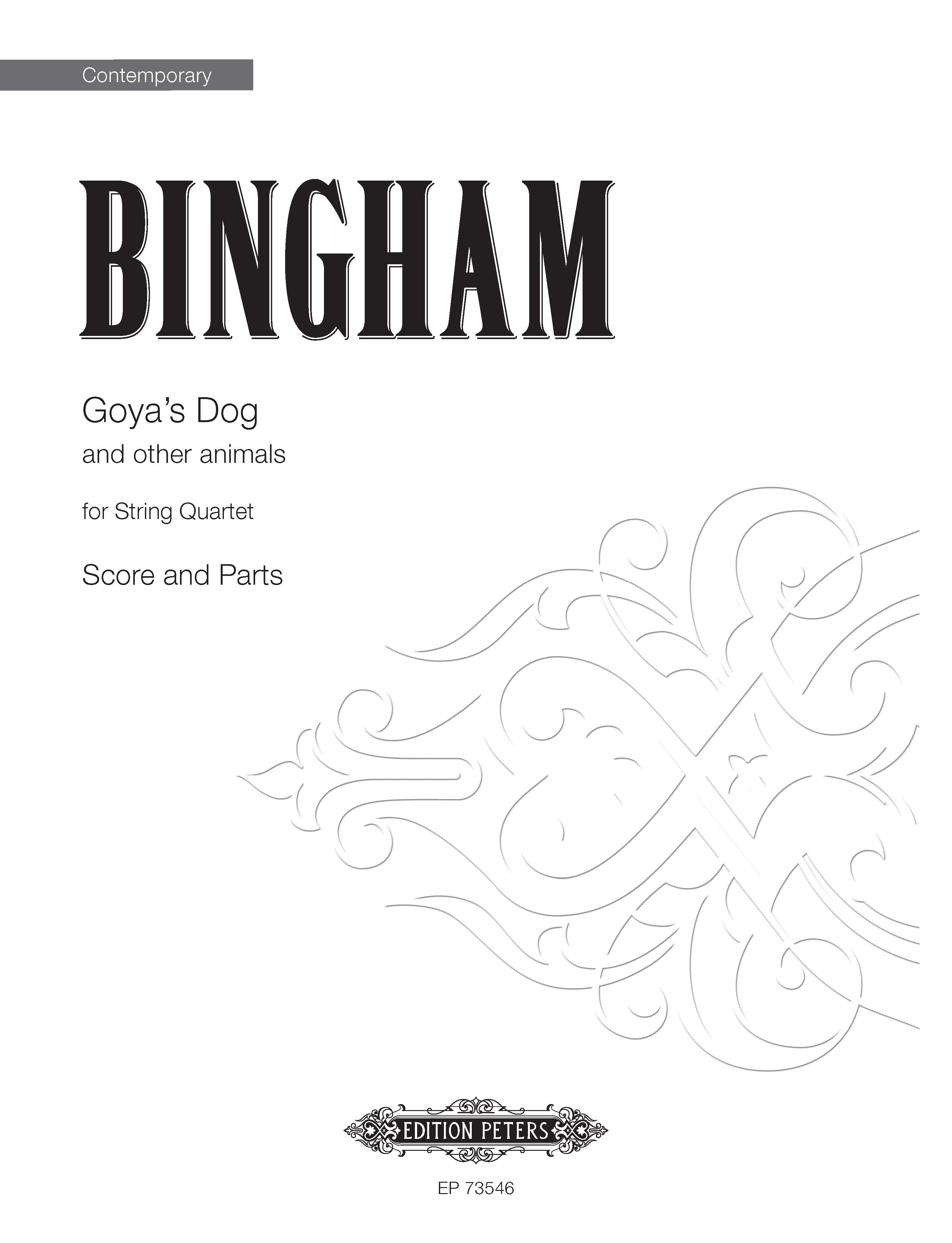 Produktbild zu: Goya's Dog (Score & Parts)
