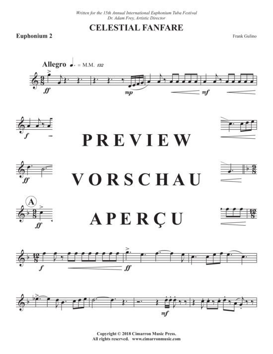 Product gallery: Page 15 of 21 Celestial Fanfare , , (Tuba Ensemble EEEETTTT)