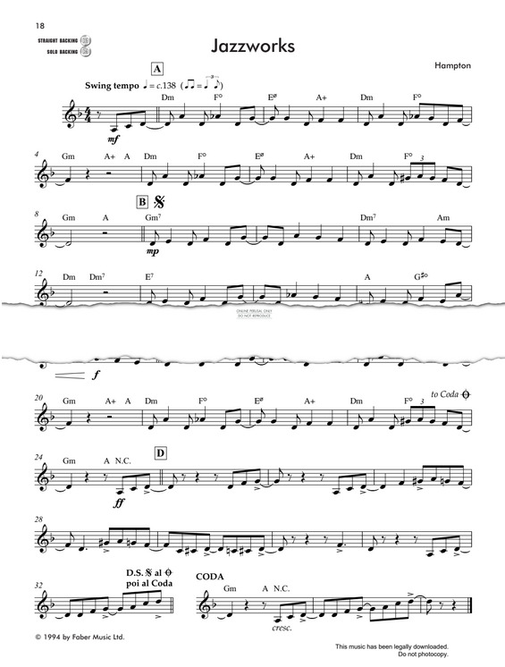 Produktgalerie: Seite 1 von 1 Jazzworks, Andy Hampton, Klavier, Trompete