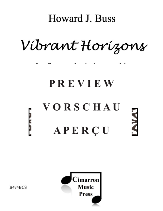 Product gallery: Page 2 of 21 Vibrant Horizons , , (Flute and Concert Band - Complete Set)