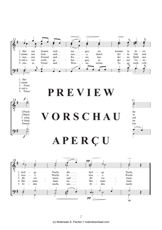 Product gallery: Page 3 of 3 Silvestergedanken , , (male choir)