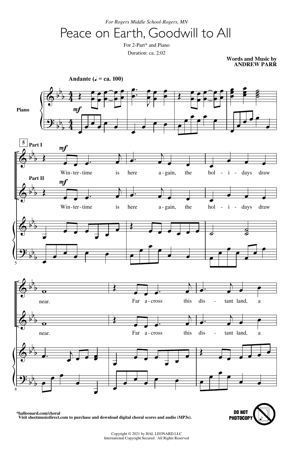 Produktbild zu: Peace On Earth, Goodwill To All