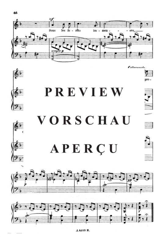 gallery: La fée aux chansons Op.27 No.2 , , (Gesang hoch + Klavier)