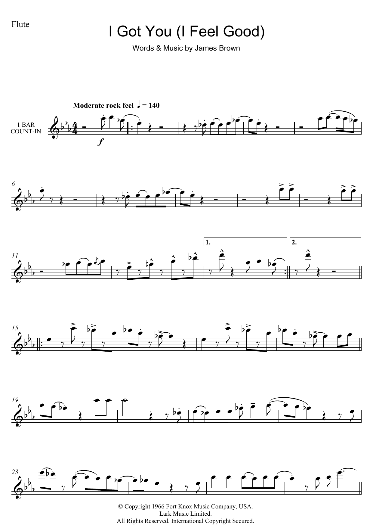 Product gallery: Page 1 of 1 I Got You (I Feel Good), James Brown