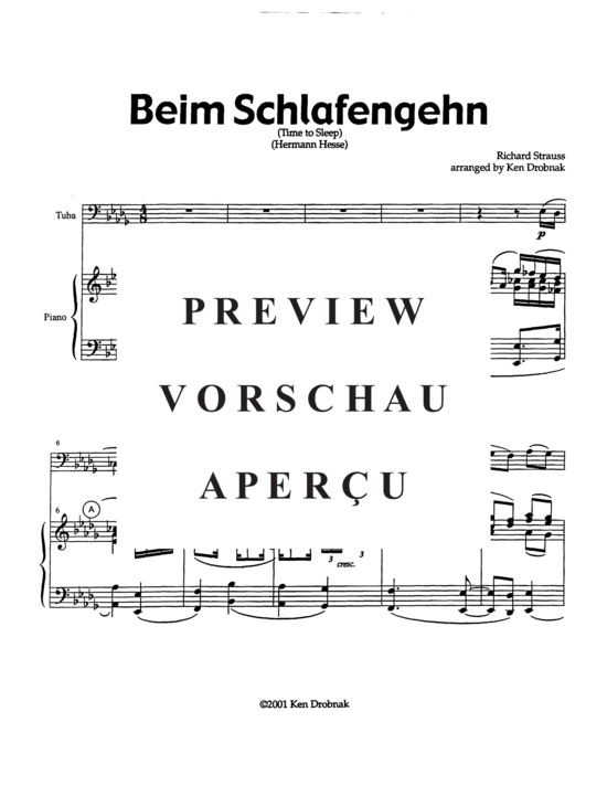 gallery: Two Strauss Songs , , (Tuba + Klavier)