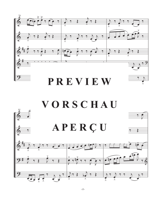 Produktgalerie: Seite 18 von 21 Two Modern Motets , , (Holzbläser Quintett Flöte, Oboe, Klarinette, Horn, Fagott)
